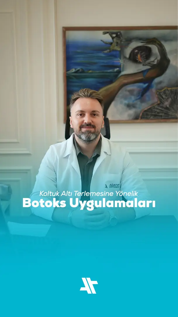 Koltuk altı terlemesine karşı botoks uygulaması