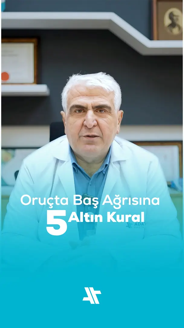 Oruçta Baş Ağrısına 5 Altın Kural